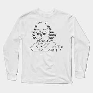 ASCII art Shakespeare Long Sleeve T-Shirt